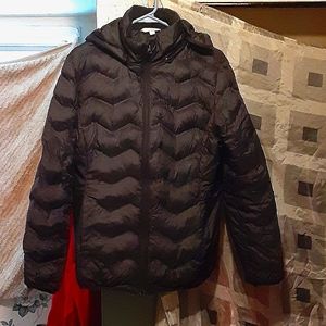 Womens puffer jacket by Time and Tru.
